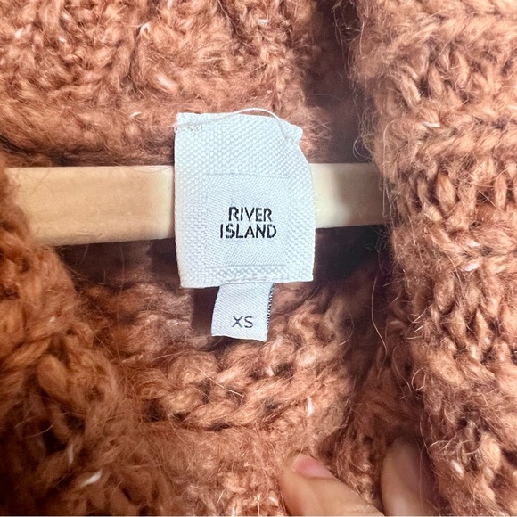 RIVER ISLAND Turtleneck Chunky‎ Knit Sweater. Size XS - Picture 9 of 10